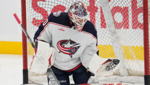 Elvis Merzlikins kan trejdas bort från Columbus Blue Jackets