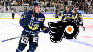 Emil Andrae skriver kontrakt med Philadelphia Flyers