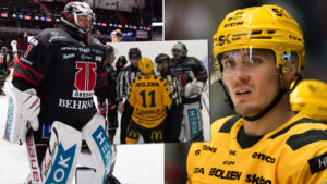 Max Lindholm fick matchstraff efter slutsignalen – rök ihop med Jhonas Enroth