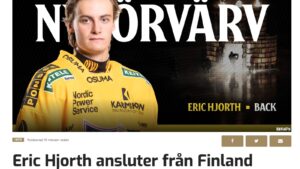 Eric Hjorth klar för AIK