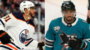 Evander Kane i kontraktstvist med San Jose Sharks