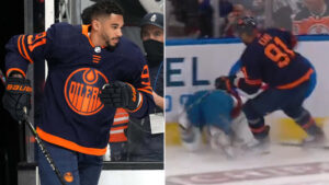 Evander Kane stängs av en match efter tacklingen på Nazem Kadri