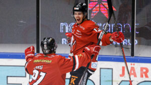 Fabian Ilestedt fixade segern för Vita Hästen i matchen mot VIK Hockey