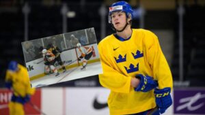 Fabian Lysell ut skadad – sänktes av Rasmus Ristolainen