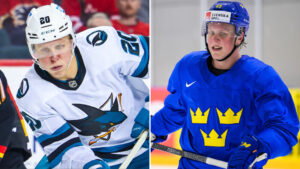 Fabian Zetterlund skriver nytt kontrakt med San Jose Sharks