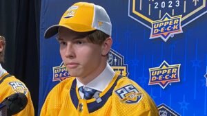 Felix Nilsson till Nashville Predators i NHL-draften