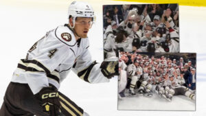 Gabriel Carlsson och Hershey Bears är Calder Cup-mästare 2023