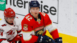 Gustav Forsling vill stanna i Florida Panthers: “Vill bevisa mig själv”