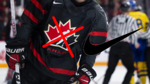 Nike avslutar samarbetet med Hockey Canada