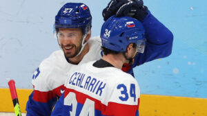 HOCKEY-VM: Marek Hrivik och Peter Cehlarik sänkte Norge