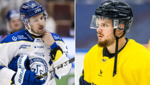 Både Marek Hrivik och Lucas Elvenes med i Leksands trupp mot Brynäs