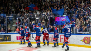 Oskarshamn vann mot Leksand i första matchen