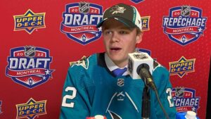 TV: Mattias Hävelid draftad av San Jose Sharks