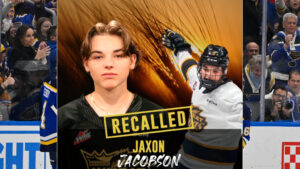 Jaxon Jacobson gör debut i WHL – som 14-åring