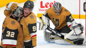 Jonathan Quick hyllades med ovationer i Vegas-debuten:  “Ett varmt välkomnande”