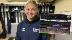 Josefin Bouveng om damfotbollens publiksuccé: ”Det är jättecoolt”