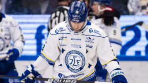 Justin Kloos ser ut att missa SHL-premiären