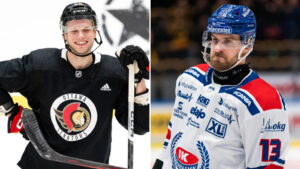 Jacob Larsson kallas upp av Ottawa Senators – Jiri Smejkal skickas ner till AHL