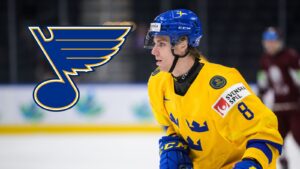 Leo Lööf skriver på för St. Louis Blues