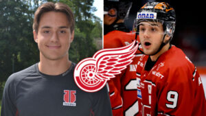 Marcus Limpar Lantz deltar på Detroit Red Wings träningsläger