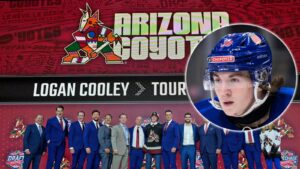 Logan Cooley ändrar sig – skriver på för Arizona Coyotes