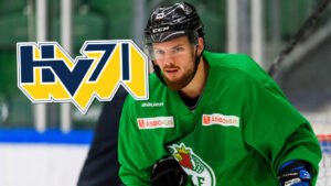 Lucas Elvenes skriver på för HV71