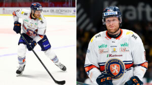 Ludvig Claesson träffades av puck i ansikte – har opererats