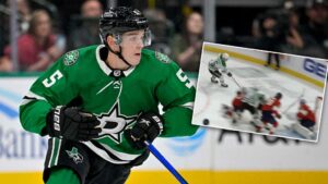 Nils Lundkvist stod för drömmål – första i Dallas Stars