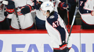 Marcus Björk kallas tillbaka upp av Columbus Blue Jackets