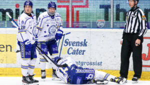 Leksands mardröm – nyckelspelaren utgick skadad