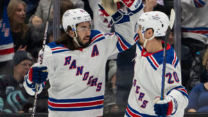 Mika Zibanejad tvåmålsskytt när Rangers besegrade Vegas