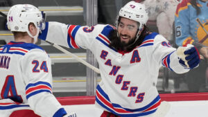 Mika Zibanejad bröt måltorkan – tvåmålsskytt i Rangers seger