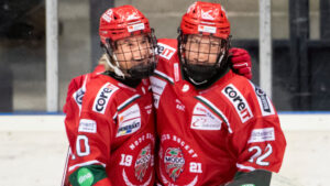 Marion Allemoz och Erica Rieder avgjorde hemma mot Luleå