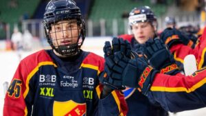 Noah Östlund sköt hattrick för Djurgården