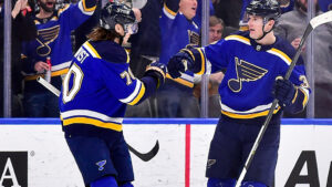 Oskar Sundqvist med två poäng i St. Louis Blues kross