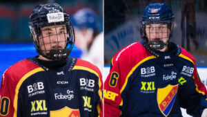 Calle Odelius och Noah Östlund imponerade på NHL Draft Combine