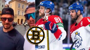 David Pastrnak försöker locka tillbaka David Krejci till Boston