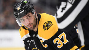 Patrice Bergeron finalist till Selke Trophy – för tolfte säsongen i rad