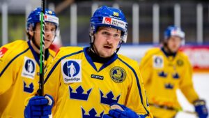 Patrik Karlkvist gjorde mål i Tre Kronor-debuten