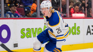 Rasmus Dahlin blir assisterande kapten i Buffalo Sabres