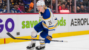 Rasmus Dahlin förste Sabresback till 50 poäng – på 26 år