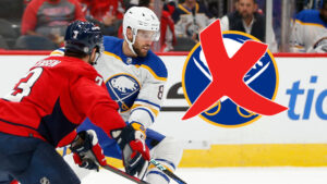 Riley Sheahan och Buffalo Sabres bryter kontraktet