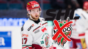 Riley Woods kan lämna MoDo för SHL: ”Pratar med en handfull klubbar”