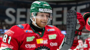 Ryan Lasch gjorde två mål när Frölunda vann mot Djurgården