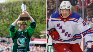 Gustav Rydahl skickas ner till AHL av New York Rangers