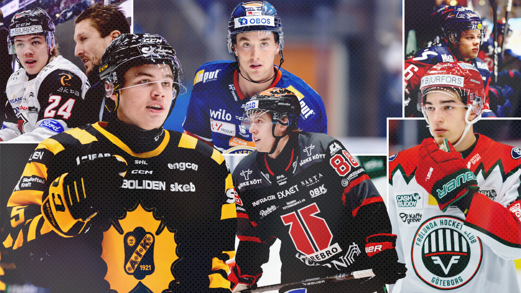 SHL-klubbarna som ger juniorerna mest istid