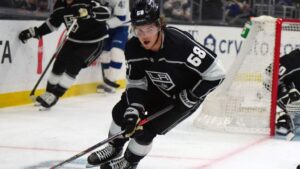 Samuel Fagemo kallas upp av Los Angeles Kings