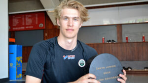 Simon Edvinsson vinnare av Elite Prospects Award