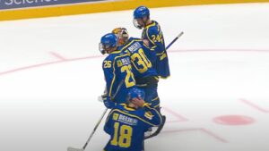 Efter skadan – Love Härenstam tvingas avbryta Hlinka Gretzky Cup