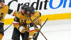 William Karlsson och Mark Stone ledde Vegas till seger